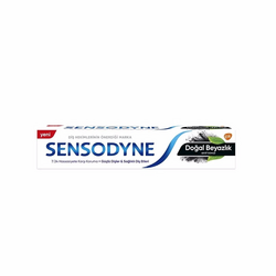 Sensodyne - Sensodyne Diş Macunu Doğal Beyazlık Aktif Kömür 75 Ml