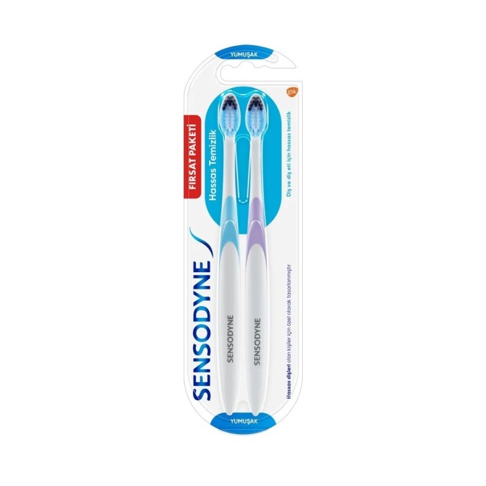 Sensodyne Hassas Temizlik Diş Fırçası 1+1 - 1