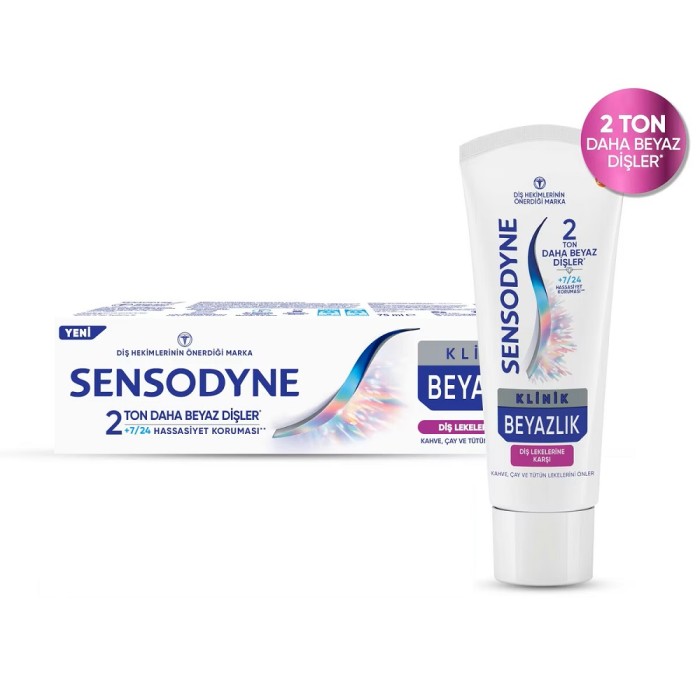 Sensodyne Klinik Beyazlık Güçlü Diş Minesi Diş Macunu 75 Ml - 1