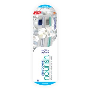 Sensodyne Nourish Sağlıklı Beyazlık 1+1 Diş Fırçası - 1