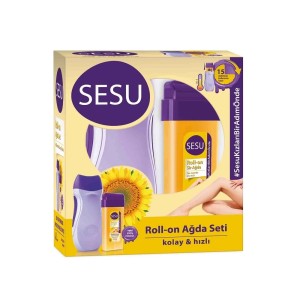 Sesu Roll-On Sir Ağda Isıtıcılı Set Mor Soft - 2