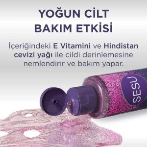 Sesu Simli Vücut Bakım Yağı 150 Ml - 3