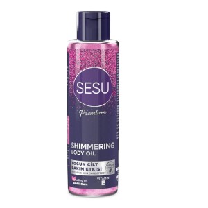 Sesu Simli Vücut Bakım Yağı 150 Ml - Sesu