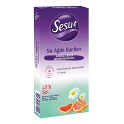 Sesu - Sesu Sir Ağda Bantları Greyfurt&Papatya 42'li