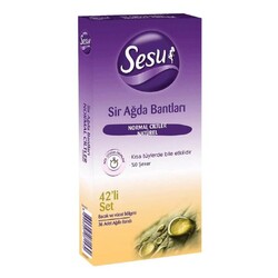 Sesu Sir Ağda Bantları Normal Ciltler Natürel 42'li - Sesu