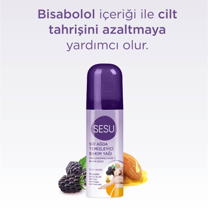 Sesu Sir Ağda Temizleme Nemlendirici Bakım Yağı 150 Ml - 2