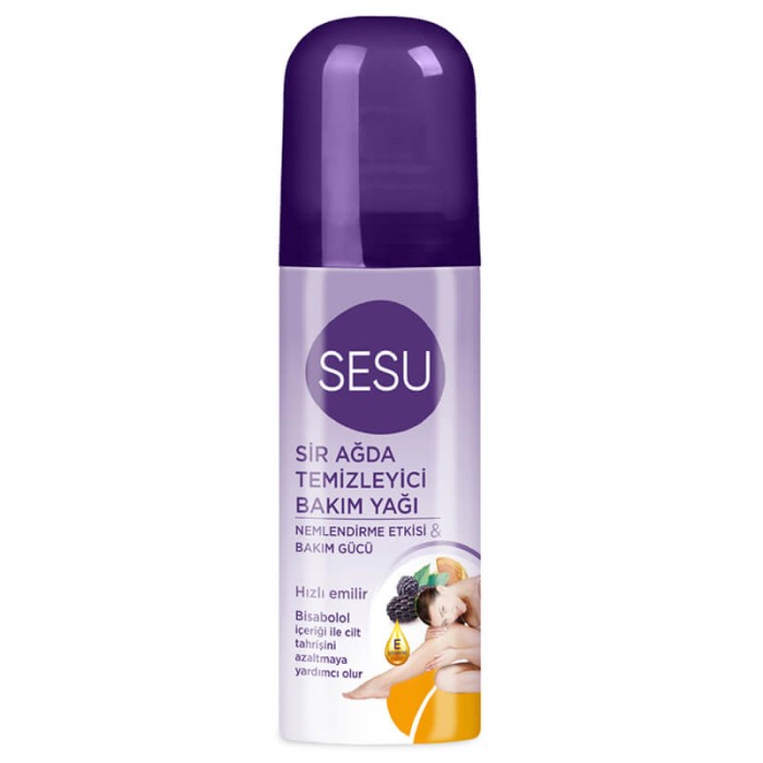 Sesu Sir Ağda Temizleme Nemlendirici Bakım Yağı 150 Ml - 1