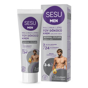 Sesu Tüy Dökücü Krem for Men 100 Ml - Sesu