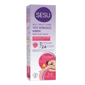 Sesu Tüy Dökücü Krem Hassas Ciltler 100 Ml - Sesu