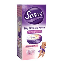 Sesu Tüy Dökücü Krem Hassas Ciltler 40 Ml - Sesu