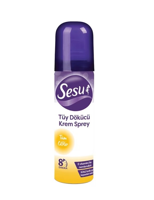Sesu Tüy Dökücü Sprey Krem Normal Cilt 150 Ml - 1