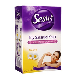 Sesu Tüy Sarartıcı Krem Papatya 53 Gr - Sesu