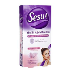 Sesu Yüz Sir Ağda Bandı Hassas Ciltler 20'li - Sesu