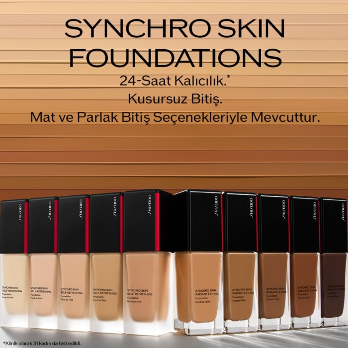 Shiseido Synchro Self Refreshing Foundation 310 - 4