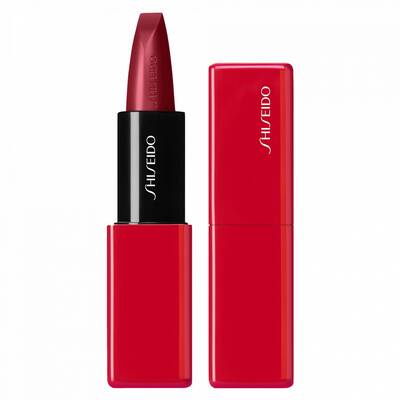 Shiseido Technosatin Gel Lipstick 411 Scarlet Cluster - 1