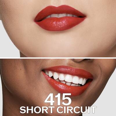 Shiseido Technosatin Gel Lipstick 415 Short Circuit