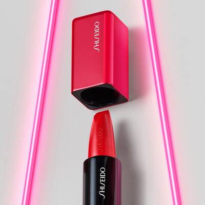 Shiseido Technosatin Gel Lipstick 416 Red Shift - 5