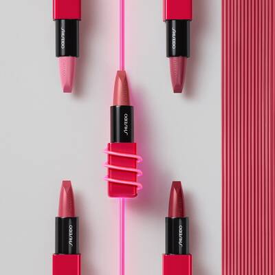 Shiseido Technosatin Gel Lipstick 422 Fuchsia Flux - 5