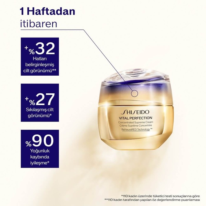 Shiseido Vital Perfection Concentrated Supreme Cream 30 Ml - 4