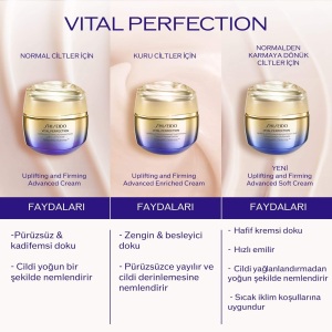 Shiseido Vital Perfection Uplifting&Firming Soft Cream 50 Ml - 7