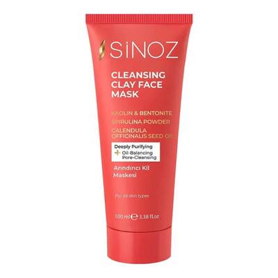 Sinoz Arındırıcı Kil Maskesi 100 Ml - 1
