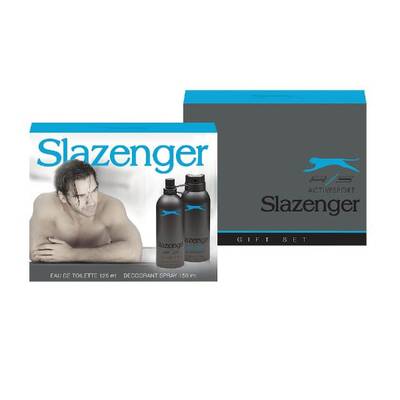Slazenger Active Sport Mavi Erkek Parfüm Edt 125 Ml + Deodorant 150 Ml Set - 1