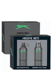 Slazenger - Slazenger Active Sport Yeşil Erkek Parfüm Edt 125 Ml + Deodorant 150 Ml Set