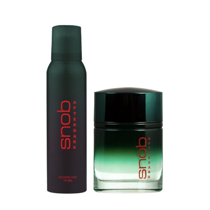 Snob Afterdark Erkek Parfüm Edt 100 Ml + Deodorant 150 Ml Set - 1