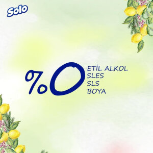 Solo Islak Havlu Doğal Hijyen Biberiye&Limon 3X50 - 5