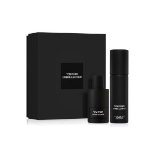 Tom Ford Ombre Leather Unisex Parfum Edp 100 Ml + Body Spray 150 Ml Set - Tom Ford
