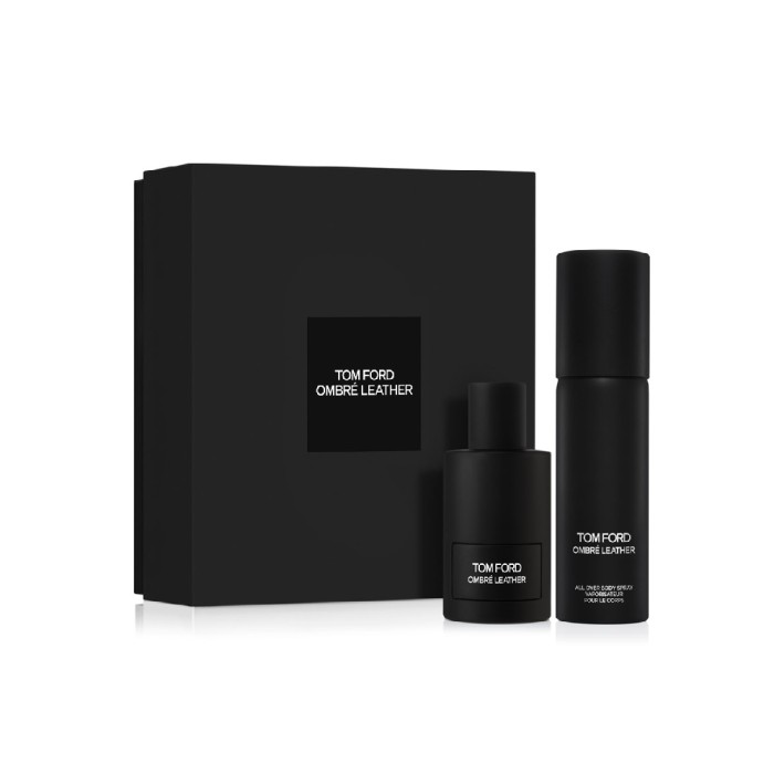 Tom Ford Ombre Leather Unisex Parfum Edp 100 Ml + Body Spray 150 Ml Set - 1