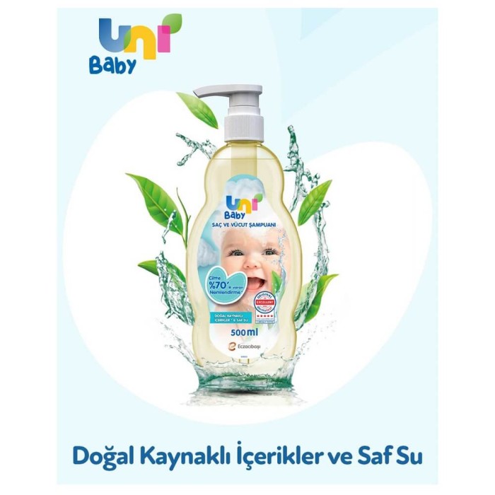 Uni Baby Şampuan 500 Ml - 2