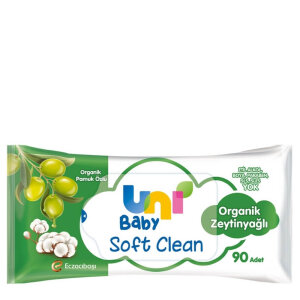 Uni Baby Zeytinyağlı Islak Havlu 90'lı - Uni