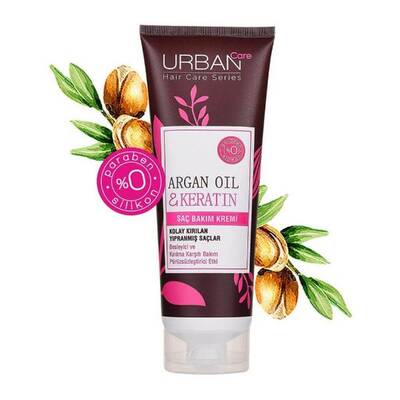 Urban Care Argan Oil&Keratin Saç Bakım Kremi 250 Ml - 1
