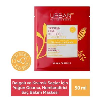 Urban Care Curl Hibiscus&Shea Butter Hair Mask 50 Ml - 2