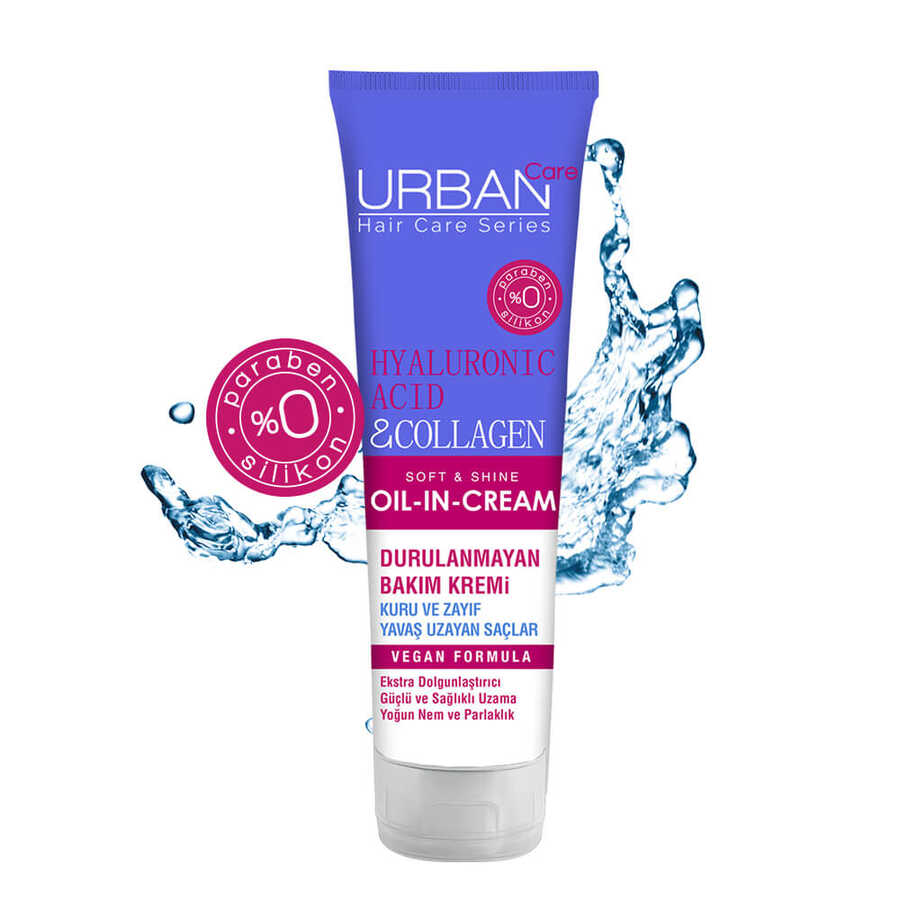 Urban Care Hyaluronic Acid&Collagen Durulanmayan Bakım Kremi 150 Ml