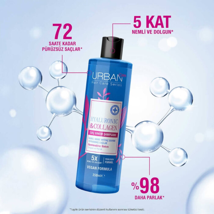Urban Care Hyaluronic Acid&Collagen Şampuan 350 Ml - 3