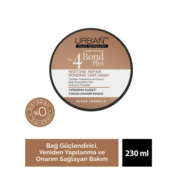 Urban Care No 4 Bond Plex Onarıcı Maske 230 Ml - 3
