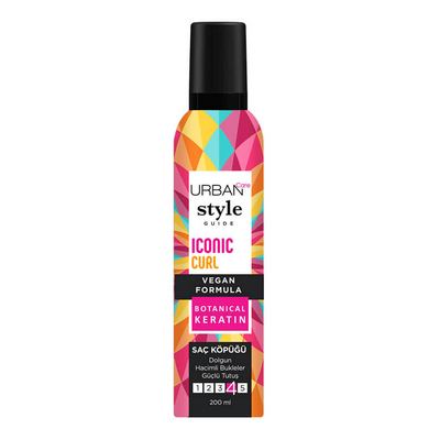 Urban Care Style Guide Iconic Curl Saç Köpüğü 200 Ml - 1