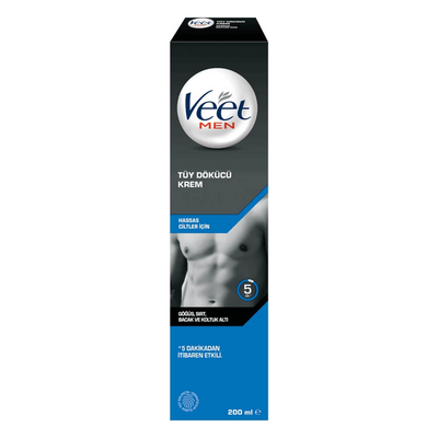 Veet Men Tüy Dökücü Krem Hassas Ciltler 200 Ml - 1