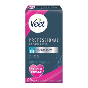 Veet Professional Ağda Bantları Hassas Ciltler 20 Adet - Veet