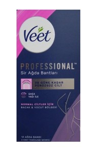 Veet Professional Ağda Bantları Normal Ciltler 12 Adet - Veet