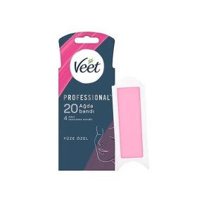 Veet Professional Yüz Ağda Bandı Normal Ciltler 20 Adet - Veet