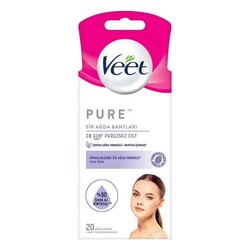 Veet Pure Yüz Sir Ağda Bandı 20'li - Veet