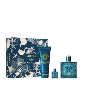 Versace Eros Erkek Parfüm 100 Ml + Shower Gel 150 Ml + Parfüm 5 Ml Set - Versace