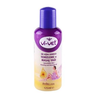 Vi-Vet Sir Ağda Sonrası Temizleme&Masaj Yağı Arnica 125 Ml - 1