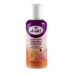 Vi-Vet - Vi-Vet Sir Ağda Sonrası Temizleme&Masaj Yağı Portakal 125 Ml