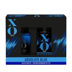 Xo - Xo Men Absolute Blue Erkek Parfüm Edt 100 Ml + Deodorant 125 Ml Set