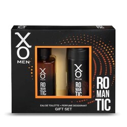 Xo Men Romantic Erkek Parfüm Edt 100 Ml + Deodorant 125 Ml Set - Xo