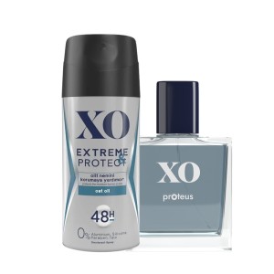 Xo Proteus Erkek Parfüm Edt 50 Ml + Extreme Deodorant 150 Ml Set - Xo